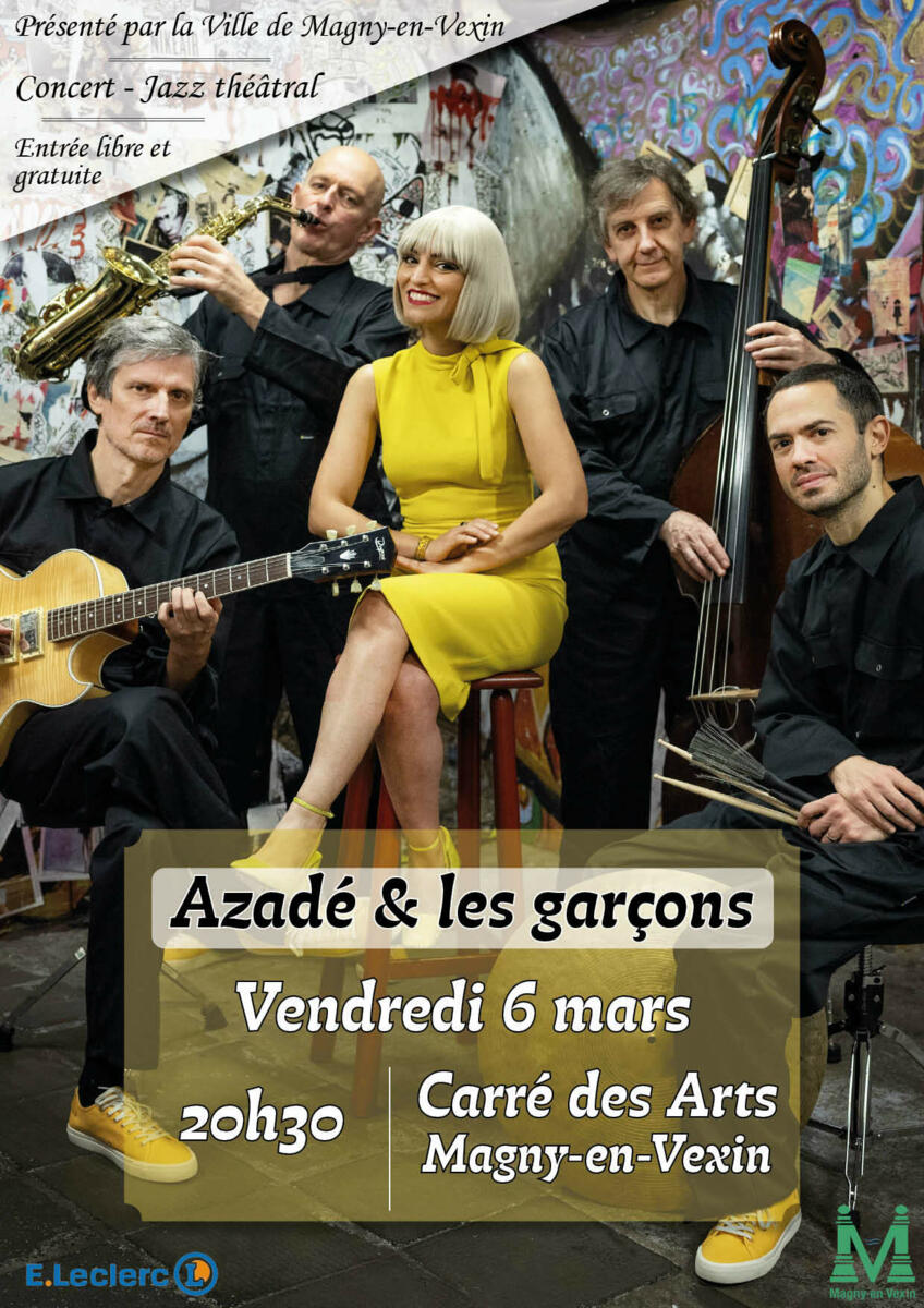 Concert - Azadé et les Garçons