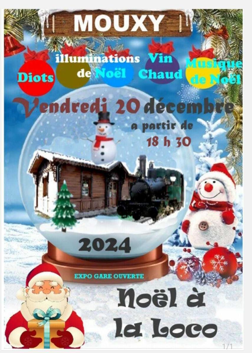 Noël à la loco avec le TCAC