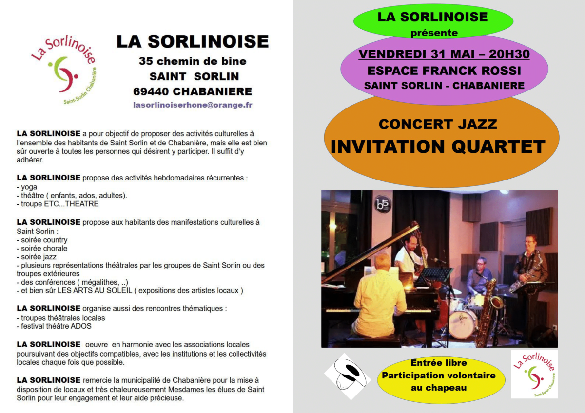 La Sorlinoise - Concert de Jazz