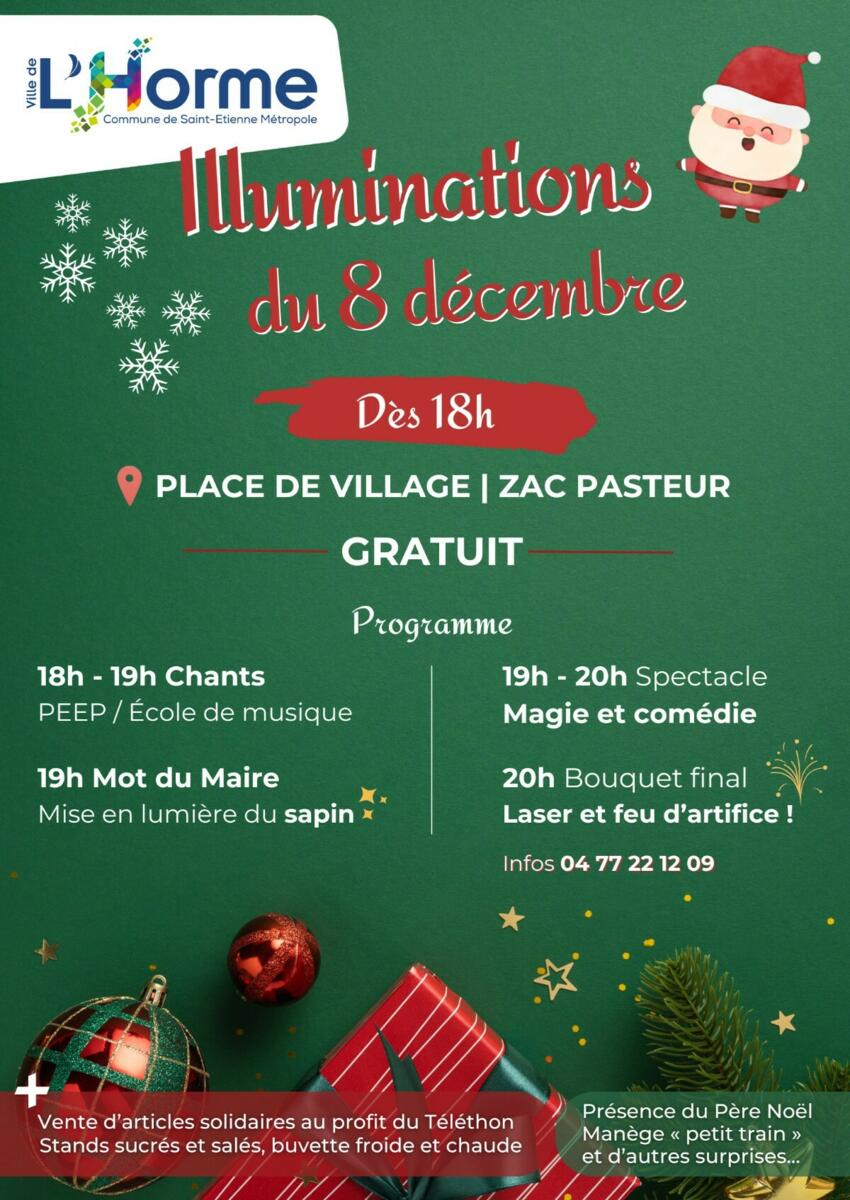 ✨ Illuminations du 8 décembre