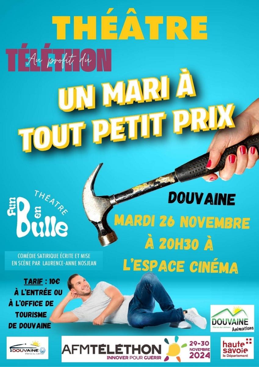 Soirée Théâtre au profit du Téléthon