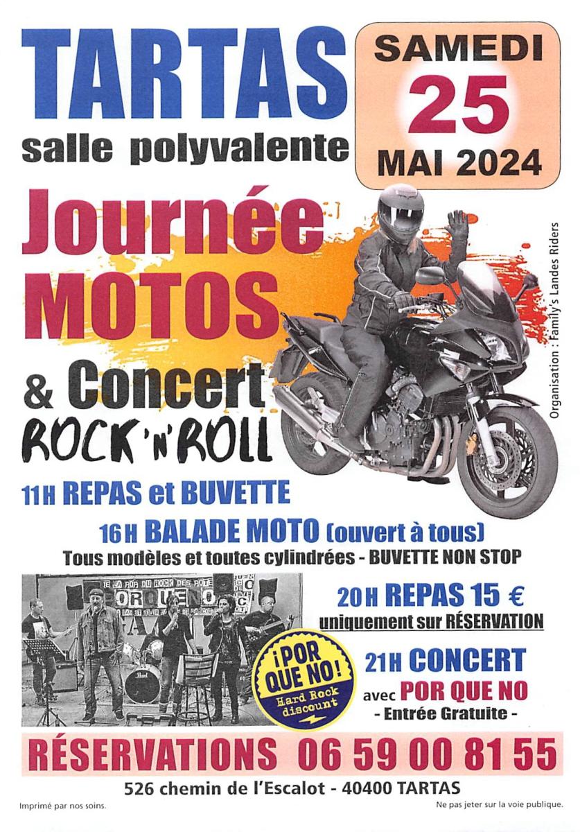 Journée Motos & Concert Rock and Roll