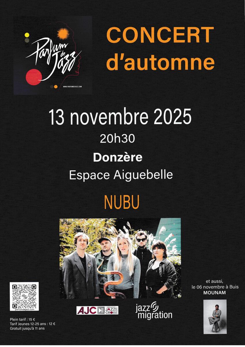 Concert d'automne de Parfum de Jazz