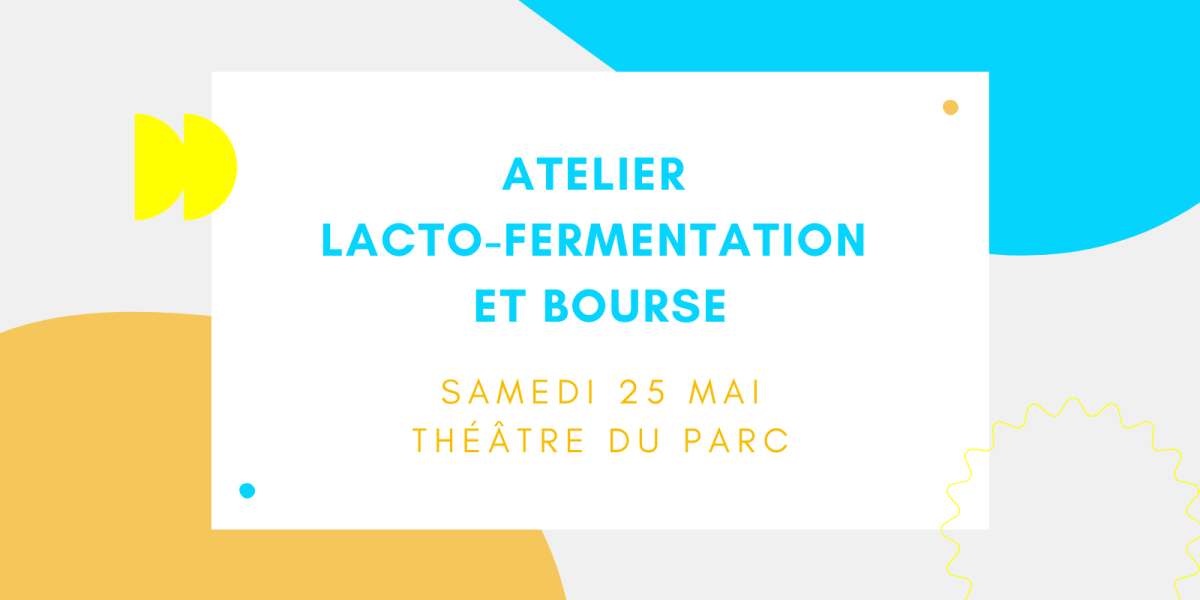 Atelier lacto-fermentation + bourse