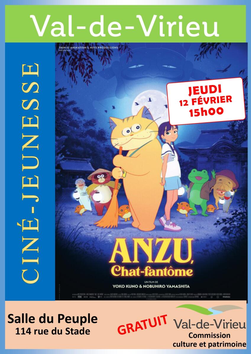 Ciné Jeunesse - Anzu, chat-fantôme