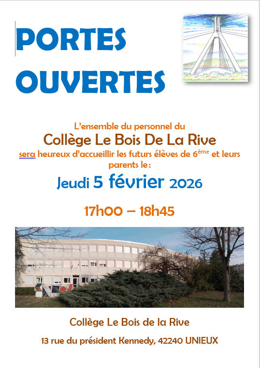 Portes ouvertes du Collège du Bois de la RIve