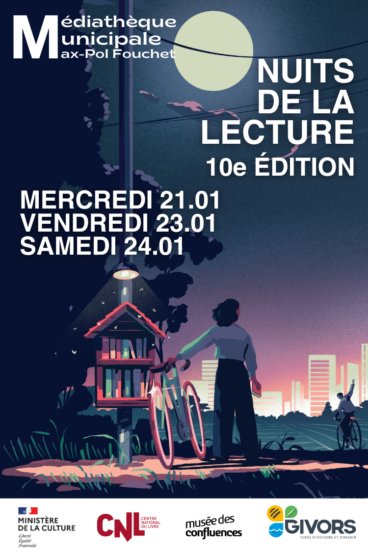 Nuits de la lecture - programmation du 23 janvier