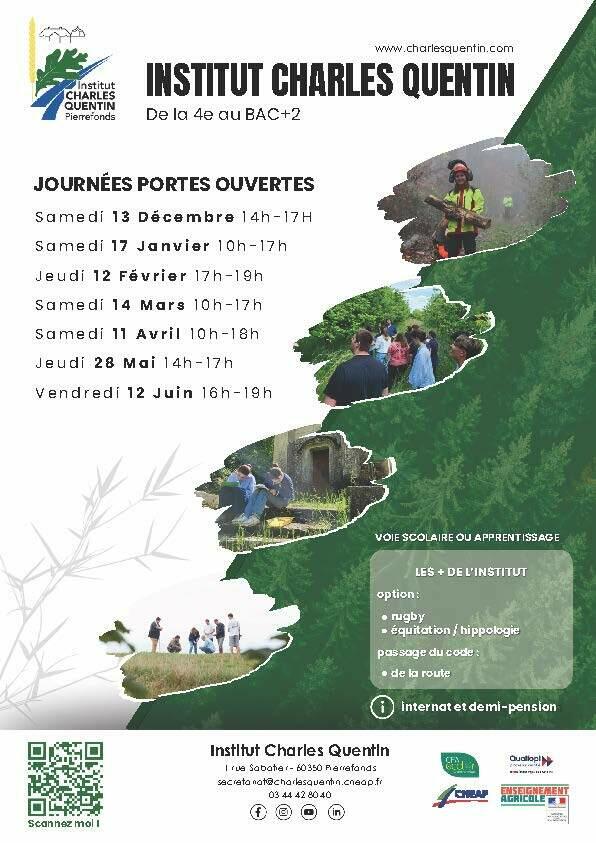 Portes ouvertes à l'Institut Charles Quentin