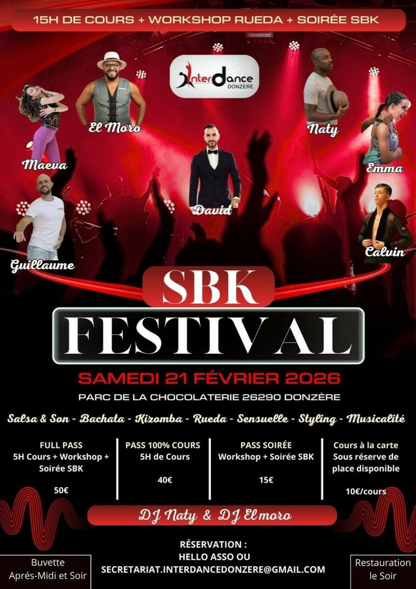 SBK FESTIVAL – Interdance Donzère 💃🕺