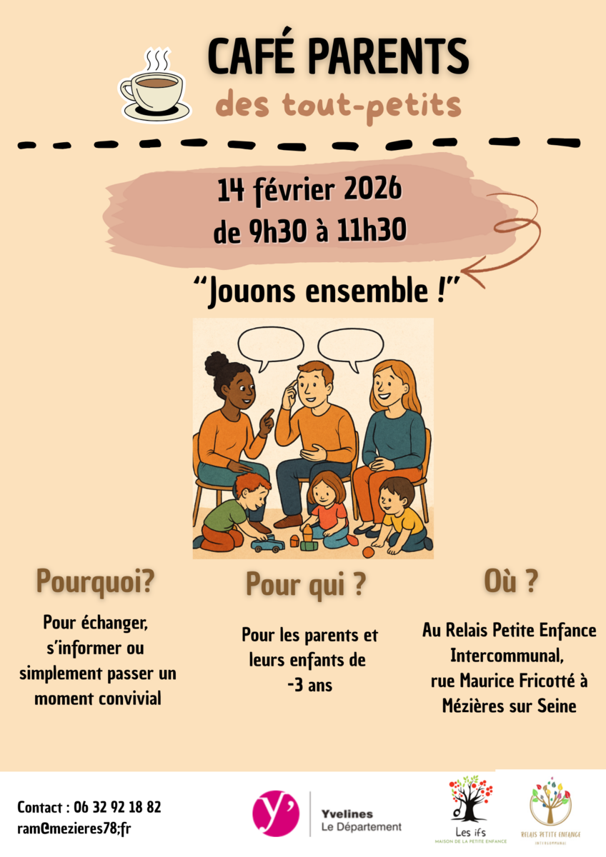 ☕ Café Parents – “Jouons ensemble !” 👶🎲