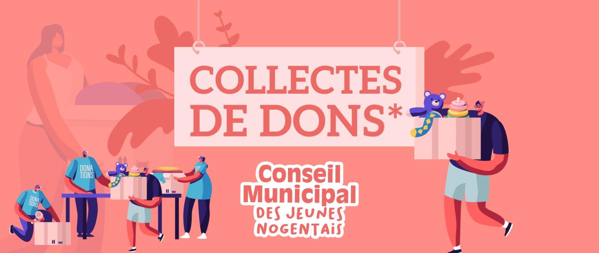 Collecte de dons du CMJ