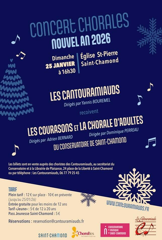 Concert chorales – Le nouvel an des Cantouramiauds
