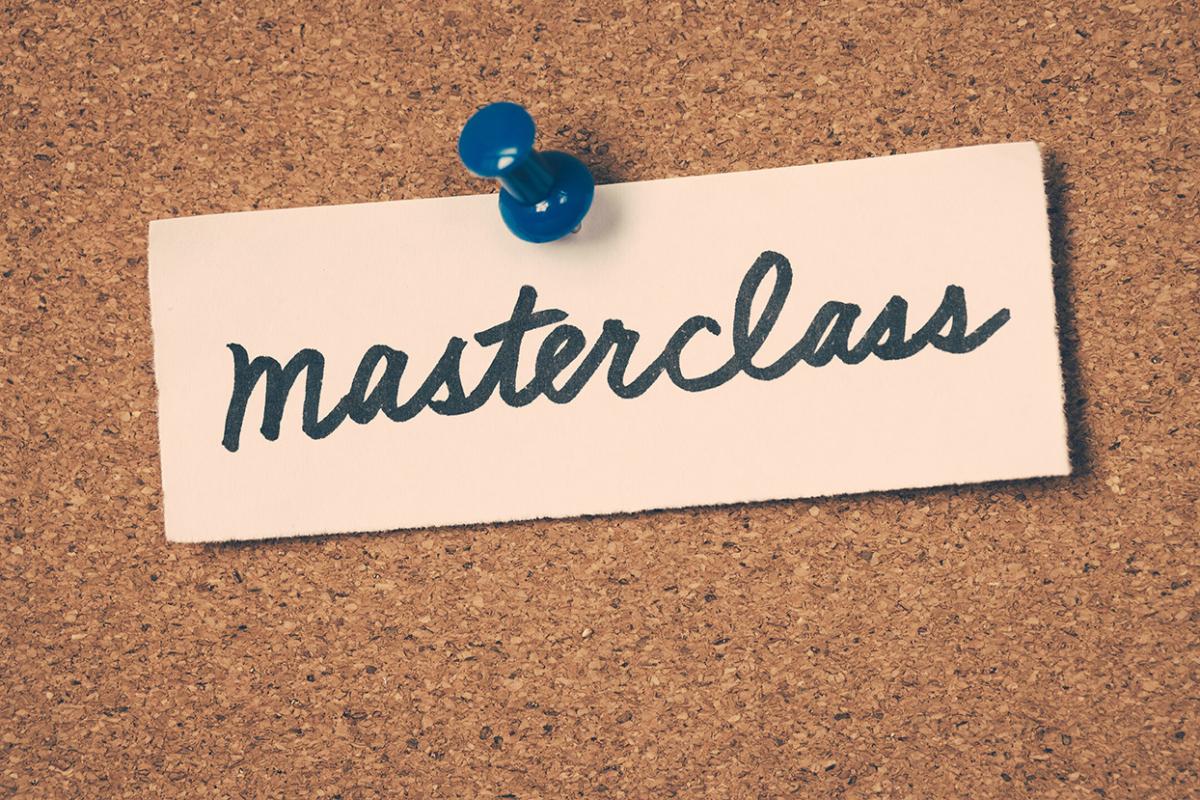 Lancement des masterclass 💬