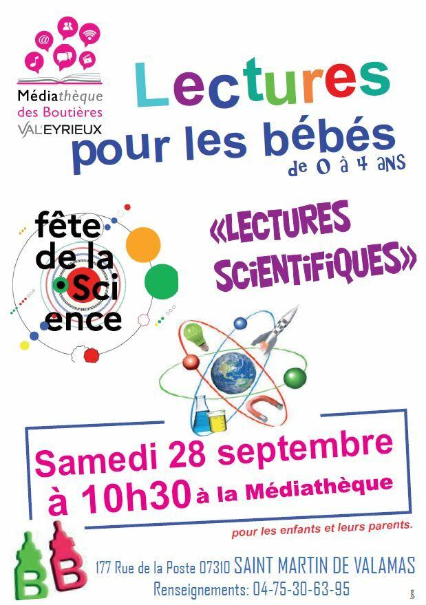 [médiathèque des Boutières] Lecture pour les bébés