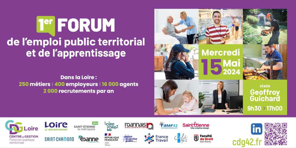 1er forum de l'emploi public territorial et de l'apprentissage