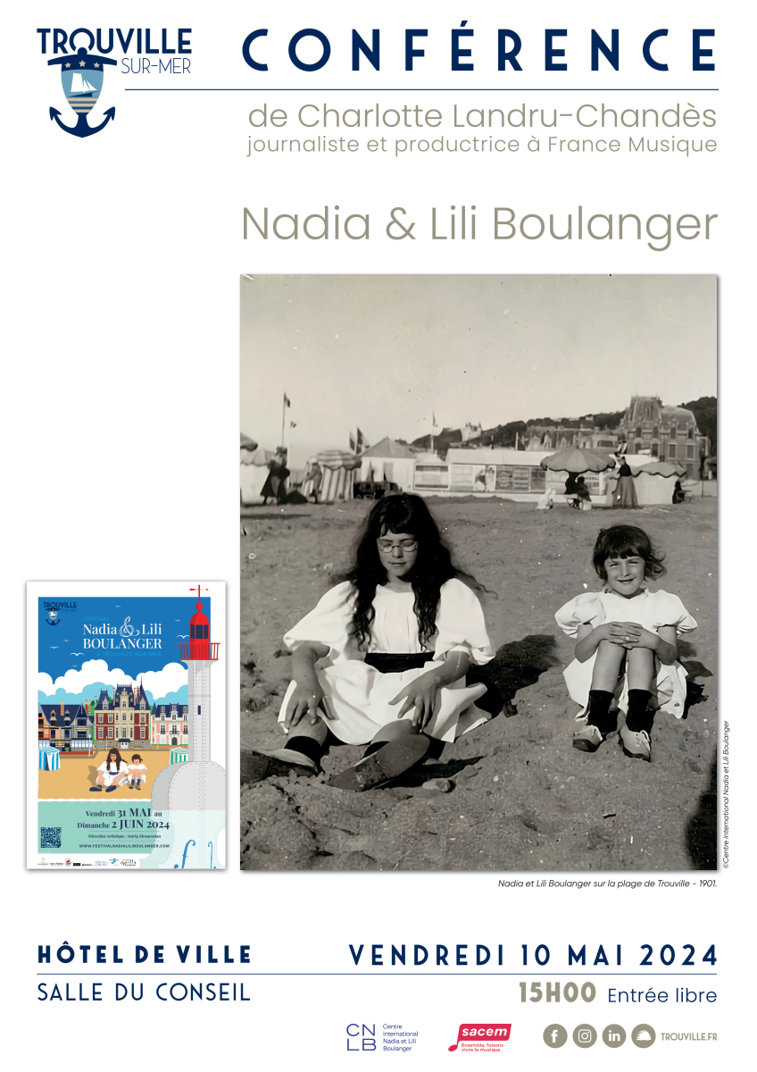 Conférence : Nadia & Lili BOULANGER 🎻