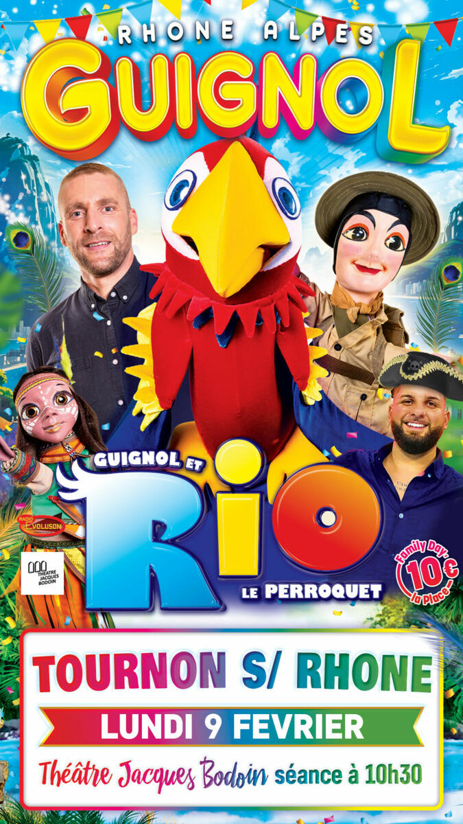 GUIGNOL ET RIO LE PERROQUET