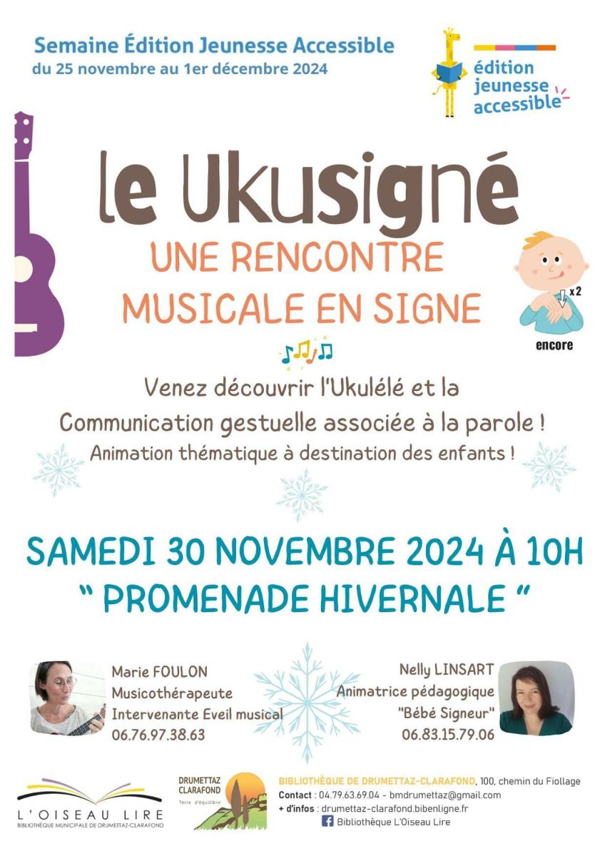 "Ukusigné, promenade hivernale" 📖