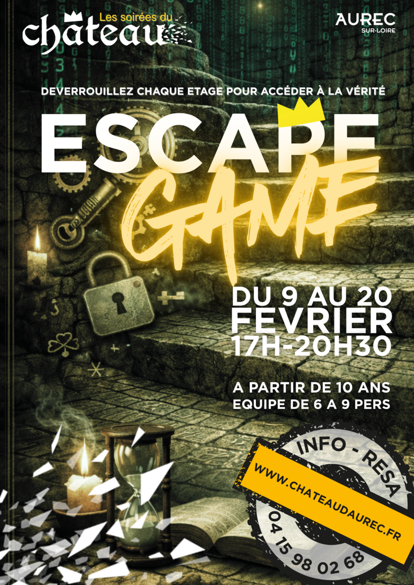 ⌛ Escape Game au Château d'Aurec 🔍
