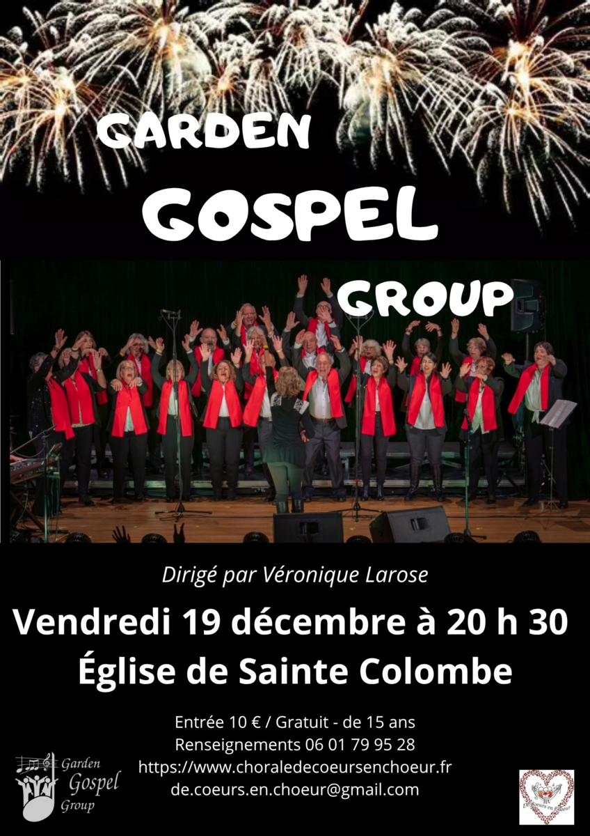 Golden Gospel Group Eglise de Sainte-Colombe