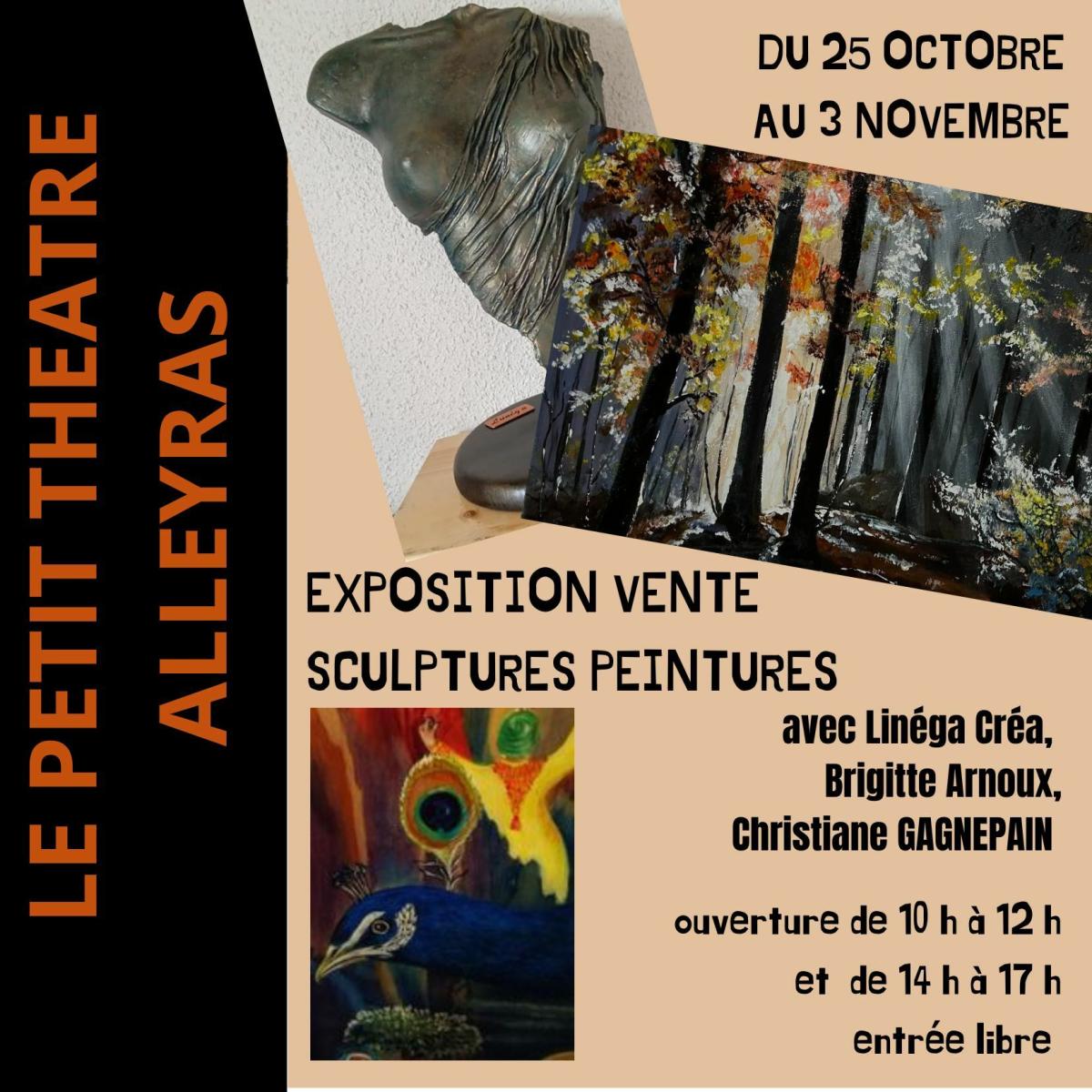 Exposition vente Sculptures Peintures