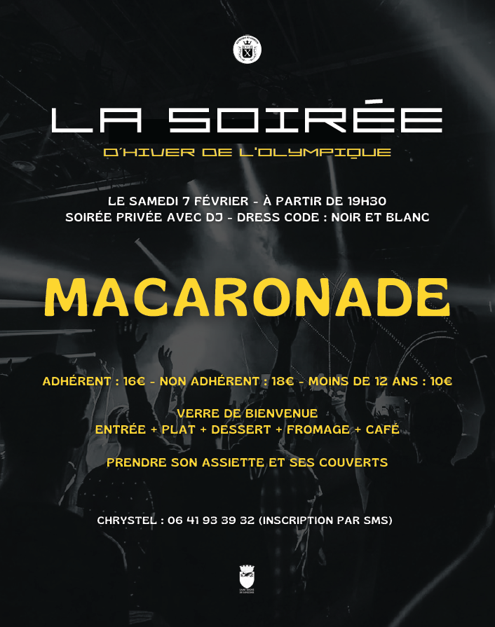 La soirée d'hiver de l'Olympique