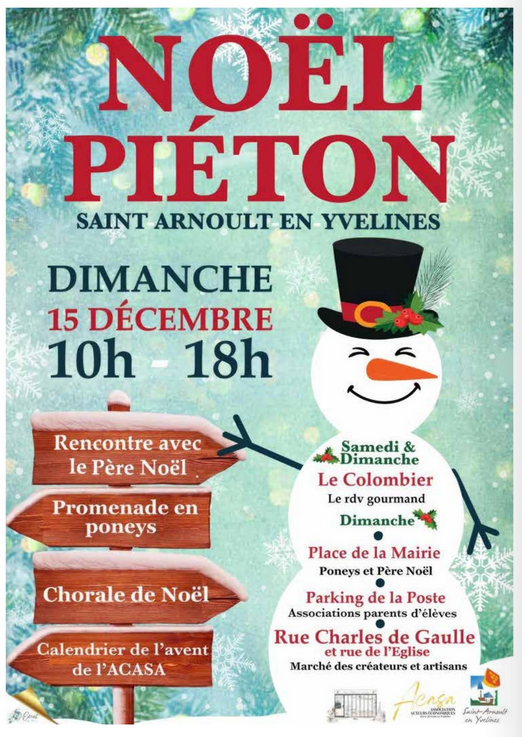 Noël piéton