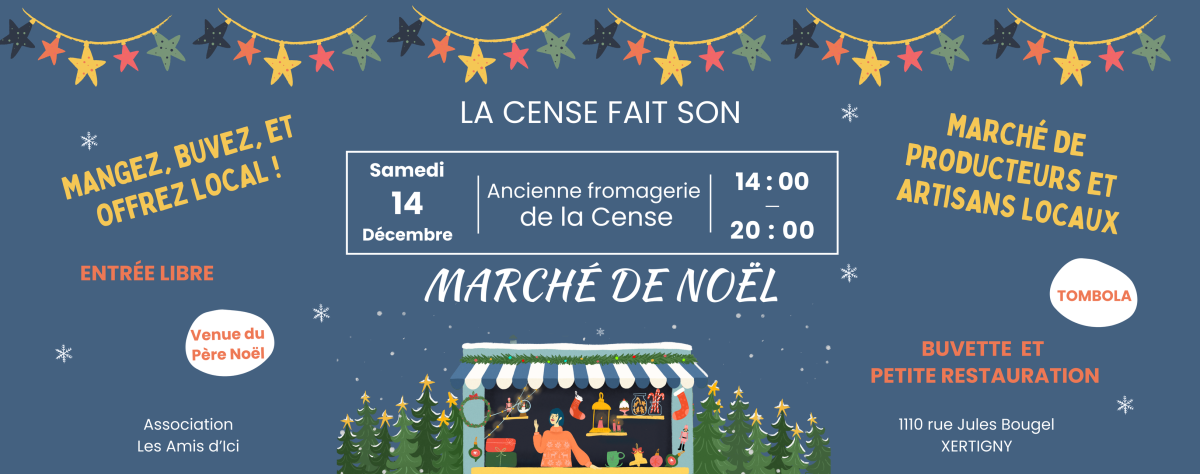 Marché de Noël de la Cense 🎄🎁