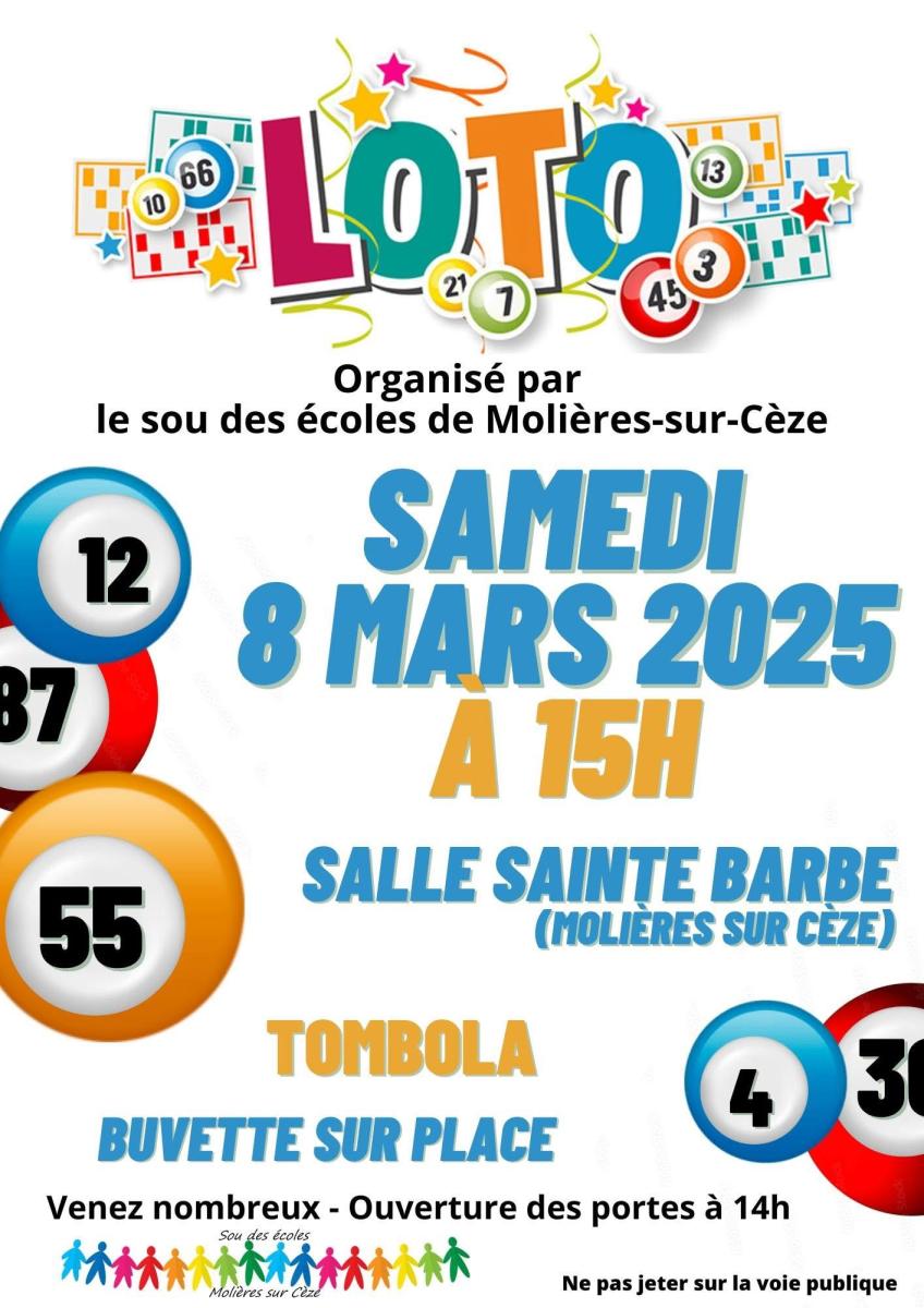 Loto du sous des écoles