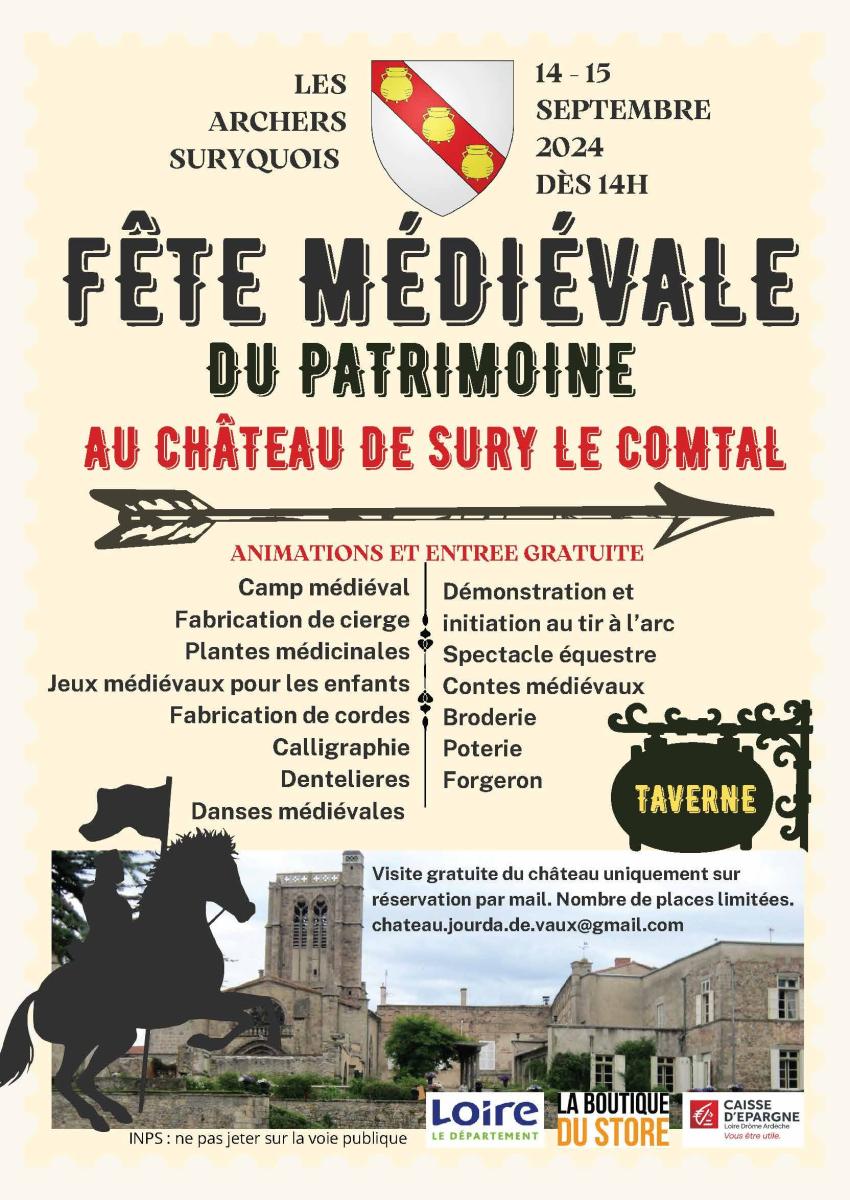 Fête médiévale des Archers Suryquois