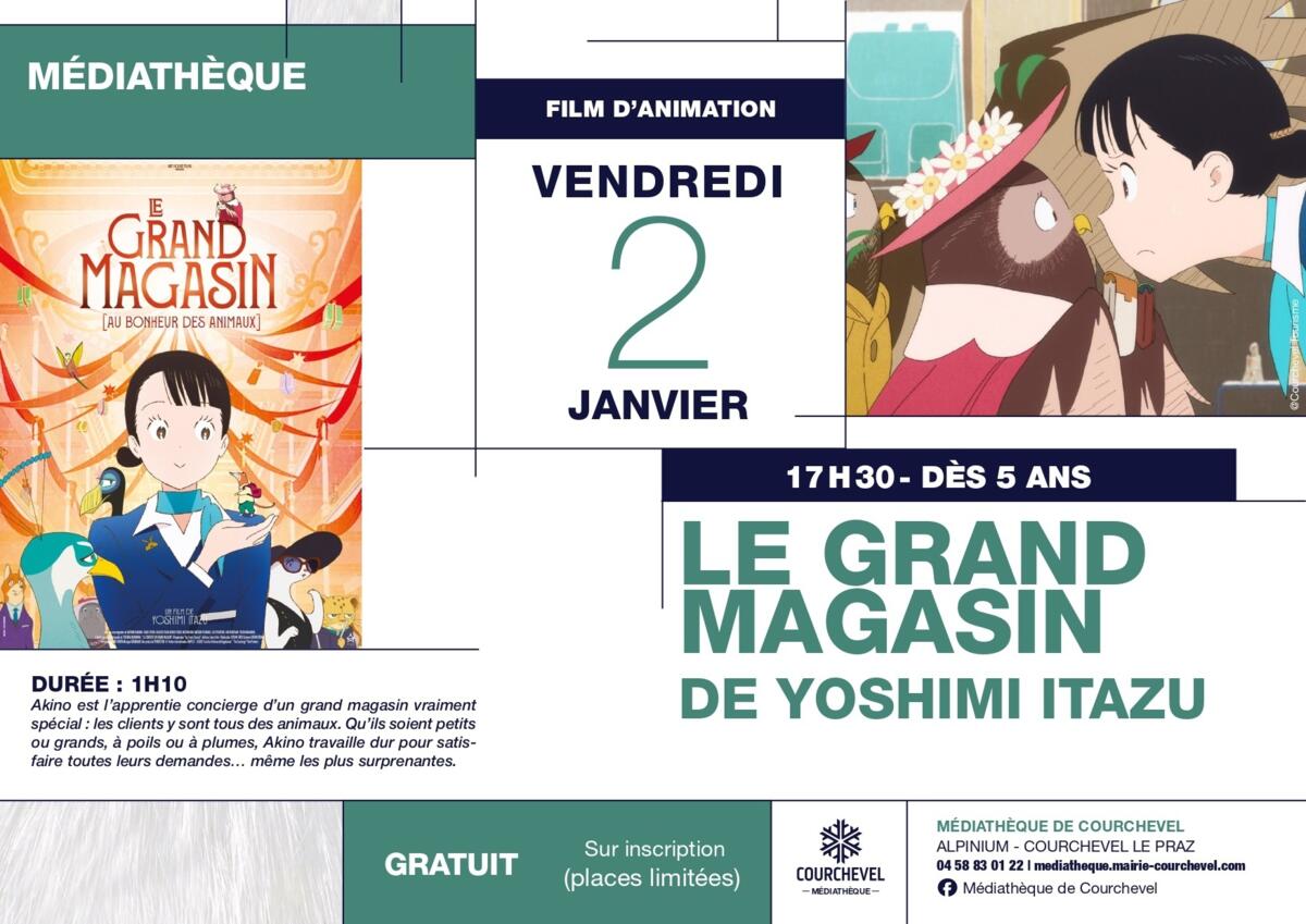 PROJECTION DU FILM "LE GRAND MAGASIN"