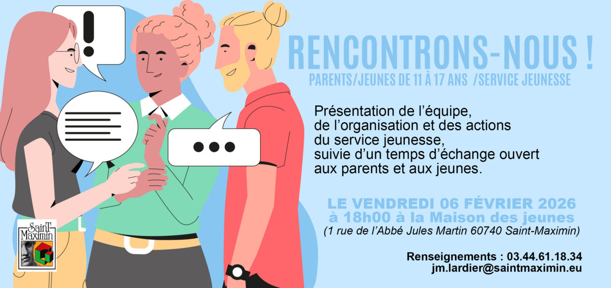 Rencontre avec le service jeunesse
