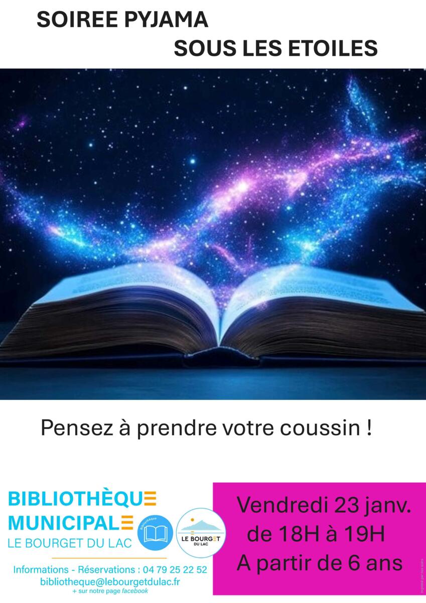 Bibliothèque municipale : Soirée pyjama sous les étoiles