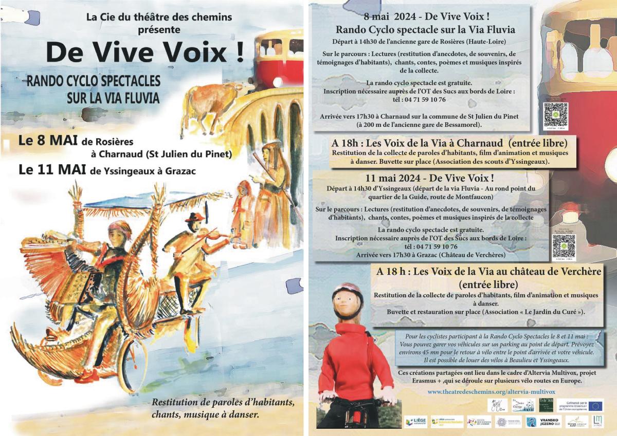 RANDO CYCLO SPECTACLE "DE VIVE VOIX !"
