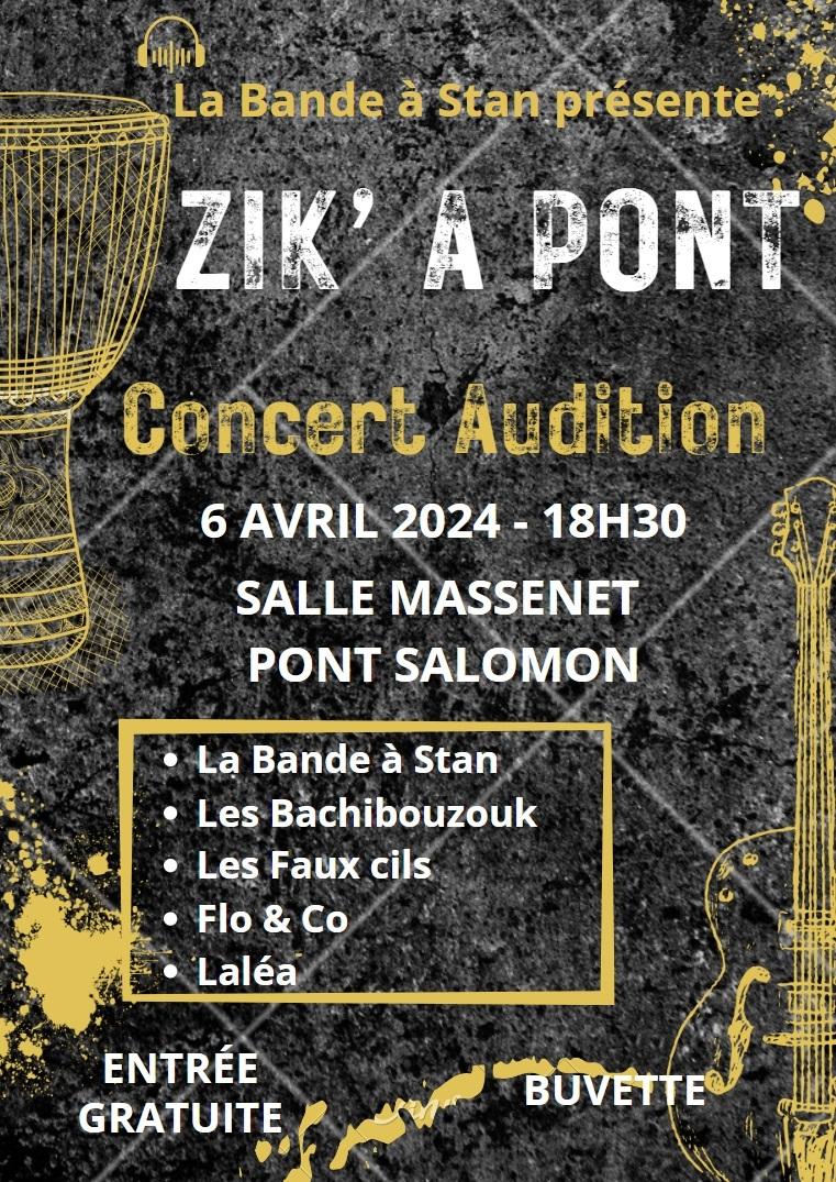 Concert Zik à Pont