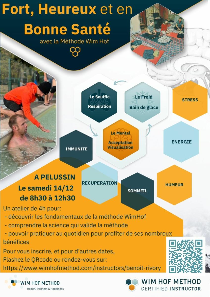 Ateliers sur les fondamentaux de la méthode Wim Hof