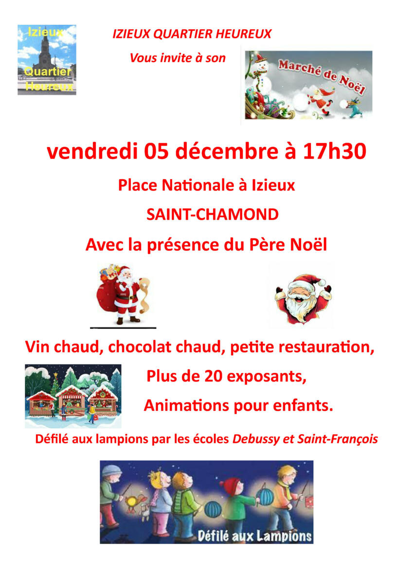 Marché de Noël d'Izieux