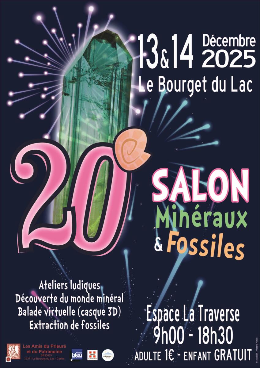 20ème Salon des minéraux et fossiles