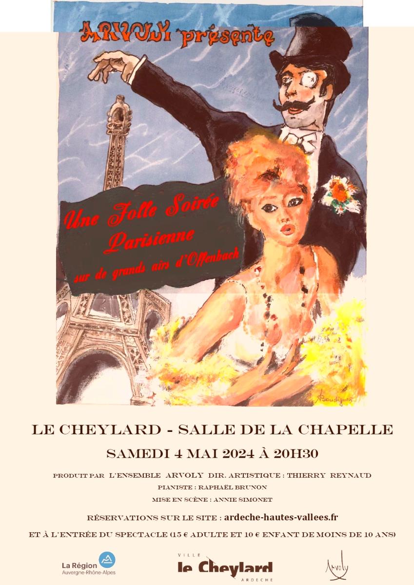 Concert "Une folle soirée parisienne"