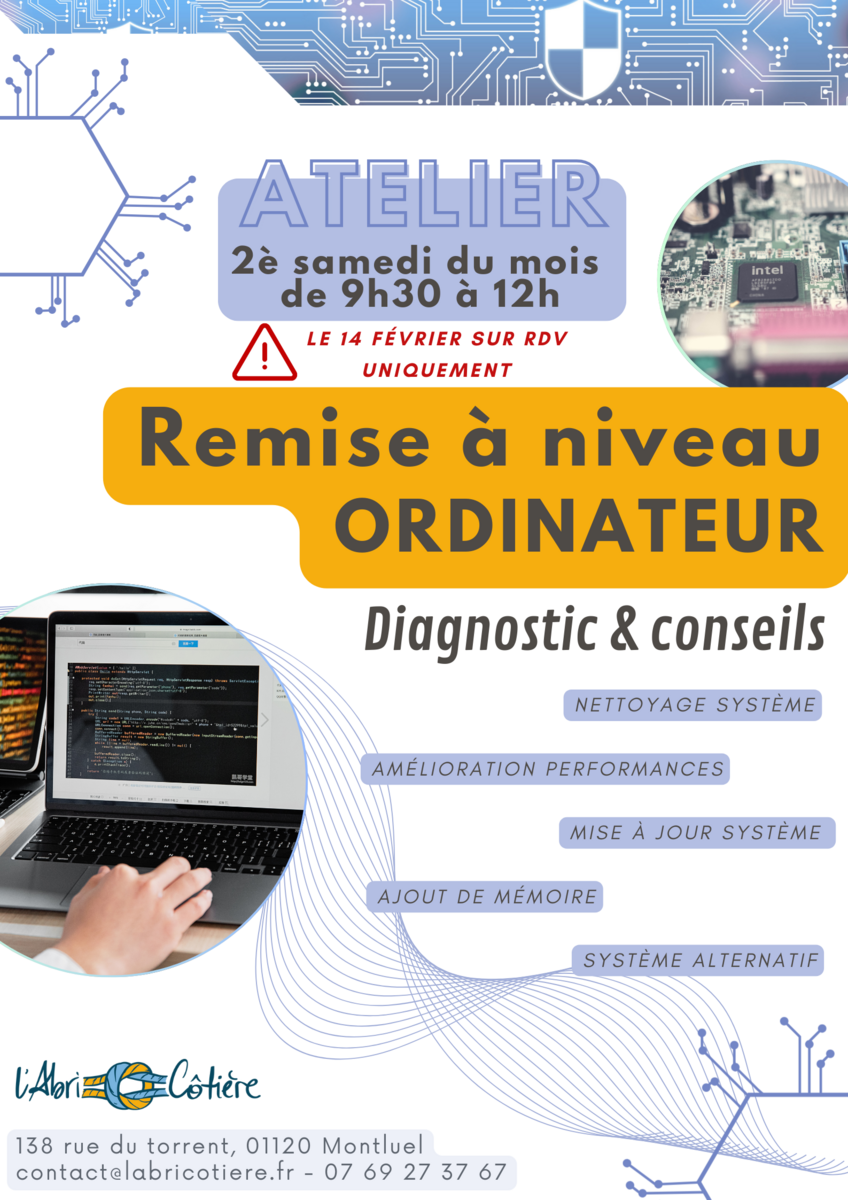 Remise à niveau ordinateurs