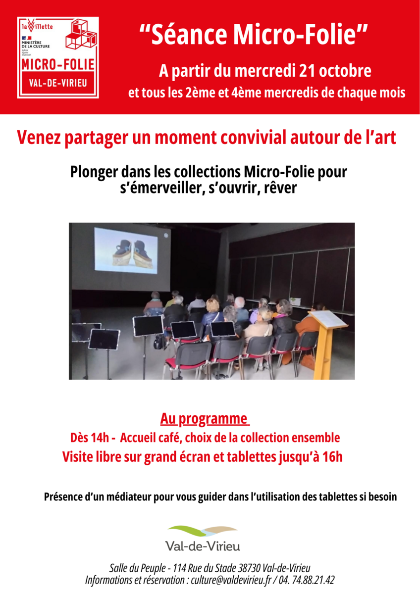 Séances Micro-Folie !