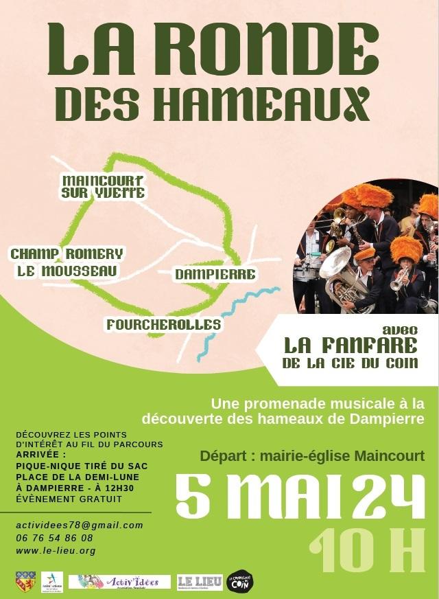Ronde des Hameaux (de Dampierre) en fanfare