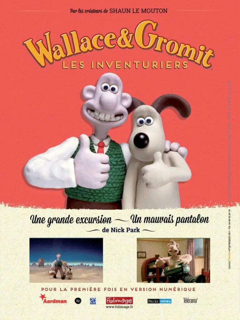 Ciné atelier pour enfants "Wallace et Gromit : les inventuriers"