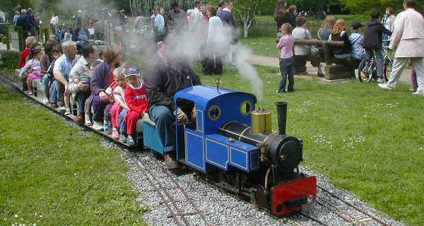 🚂 Les petits trains dans le parc de la Brèche - Août 2024
