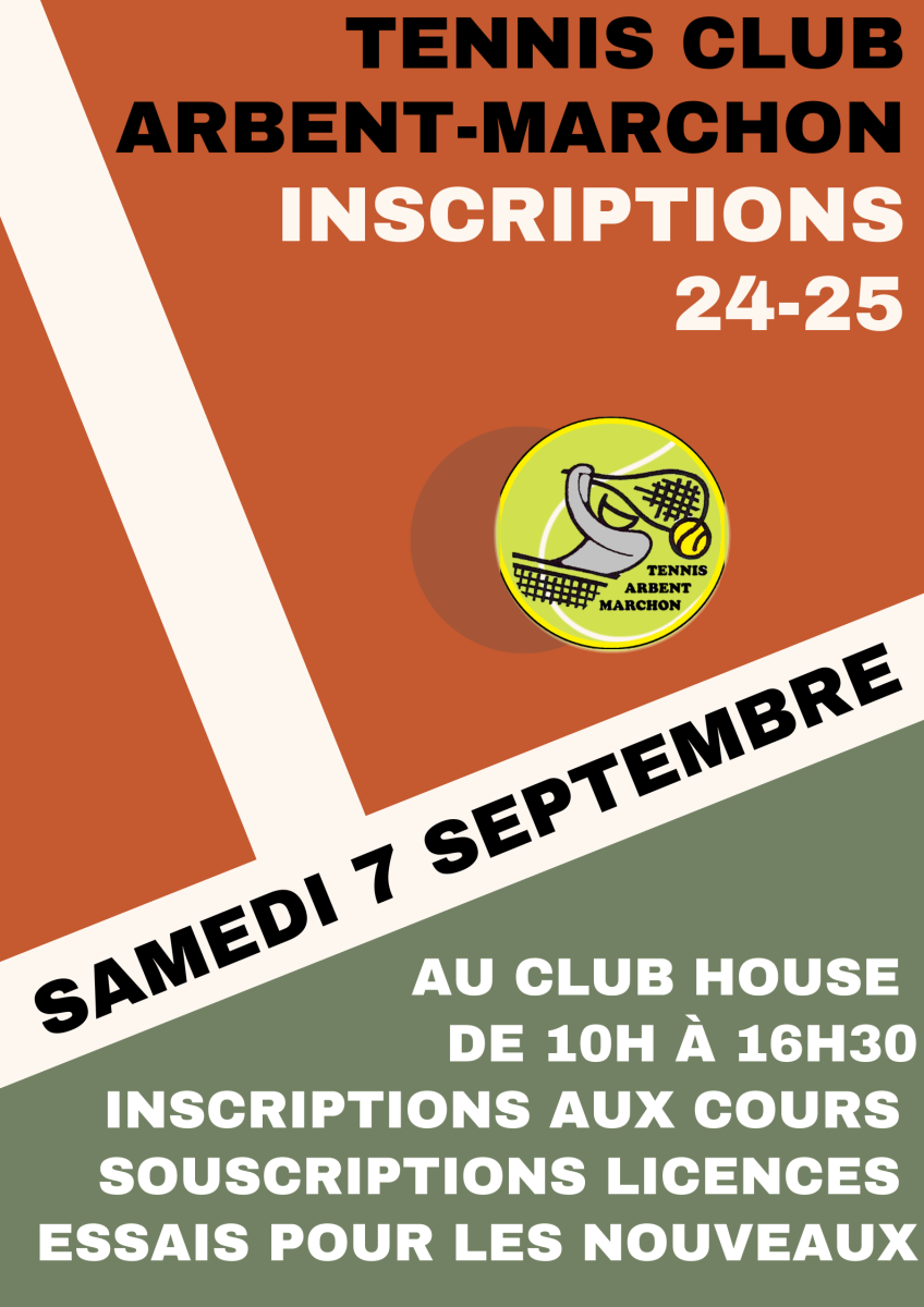 LANCEMENT SAISON 24-25 TENNIS CLUB ARBENT-MARCHON