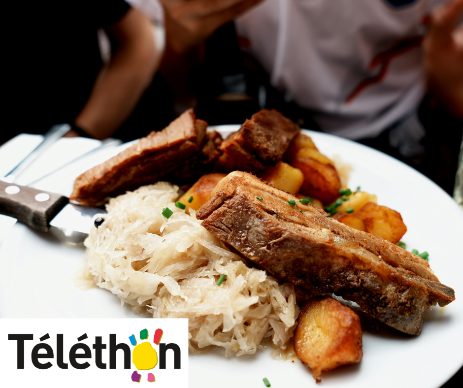 Un repas pour le Téléthon