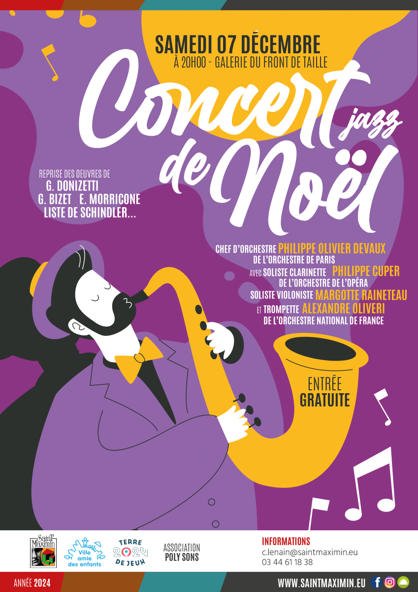 🎷 Concert Jazz de Noël