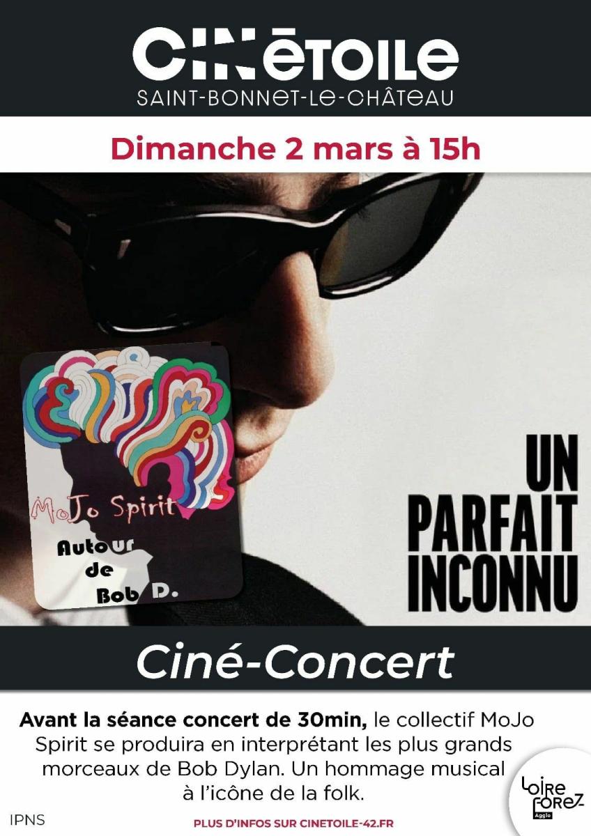 Ciné-Concert : Un parfait inconnu à St Bonnet Le Château