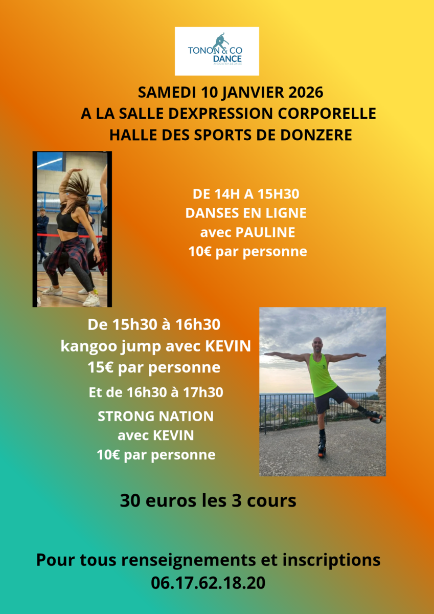 Stage de danse Tonon & Co