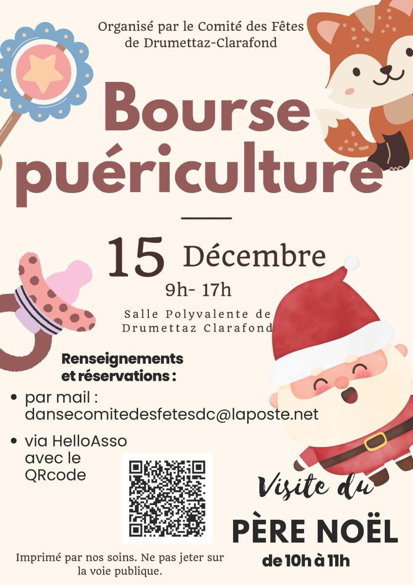 Bourse à la puériculture : C'est ce mois-ci ! 🧸